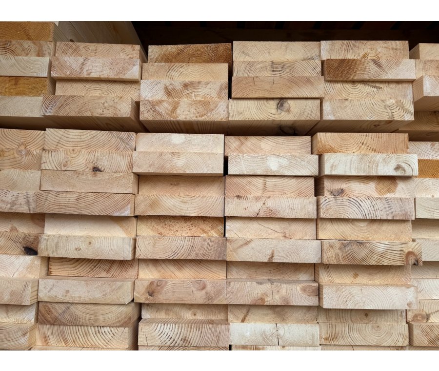 Доска сухая строганная 40х250х6000 (35х240х6000)